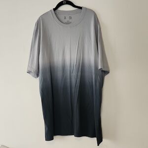 Xersion Ombre Gray and Black Men's Tee